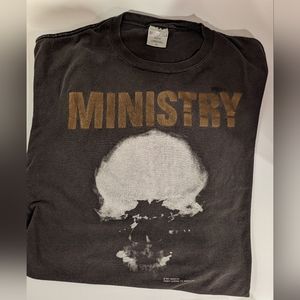 Vintage 1991 Brockum MINISTRY TShirt